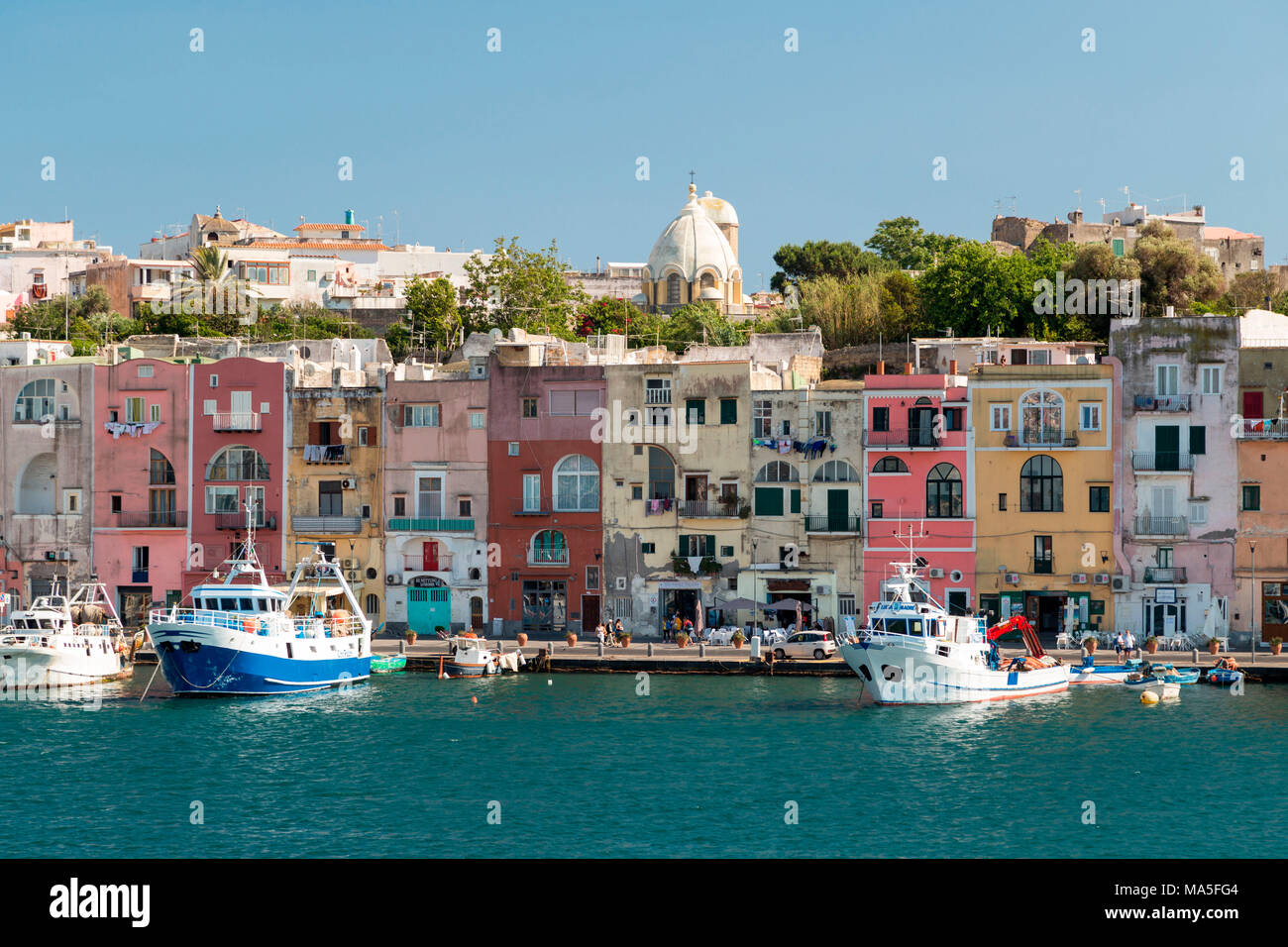 Italien, Kampanien, Provinz Neapel, Procida. Stockfoto