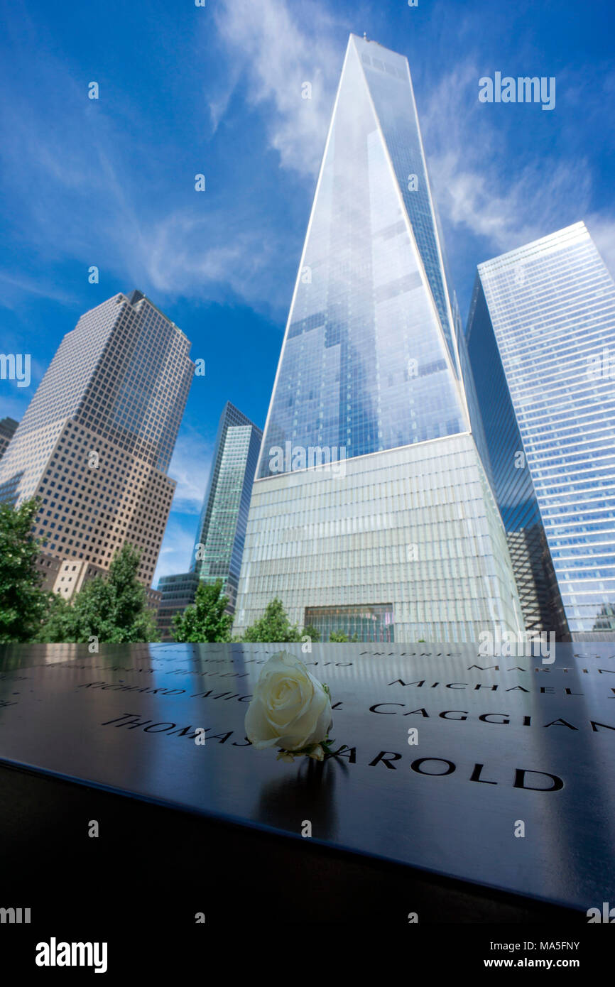Das One World Trade Center, Freedom Tower, New York, USA Stockfoto