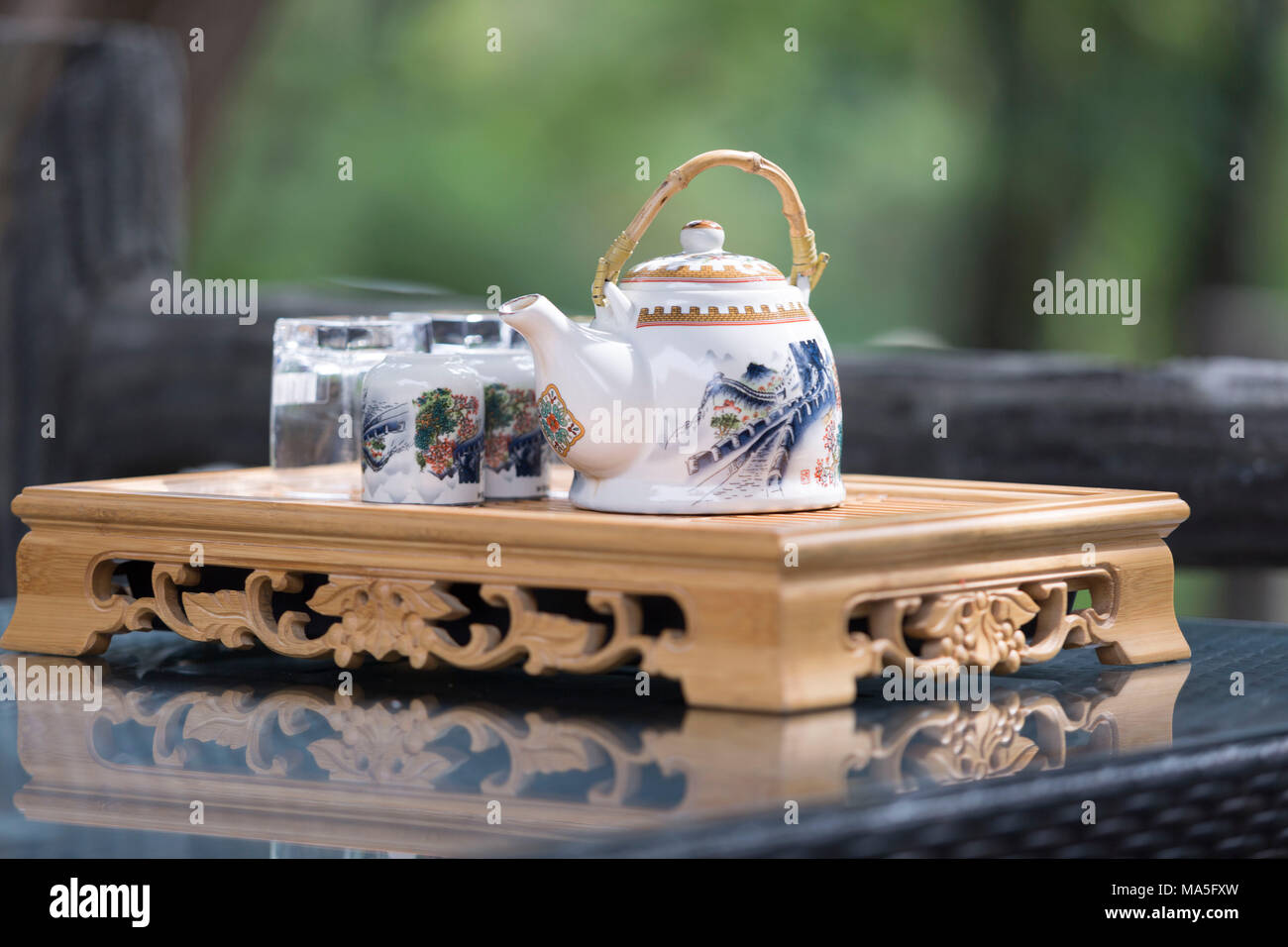 Asien, Asien, Ostasien, China. Chinesischer Tee Stockfoto