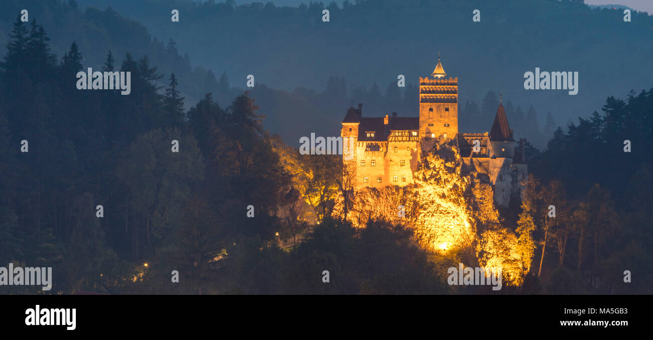 Schloss Bran, Kleie, Siebenbürgen, Rumänien Stockfoto