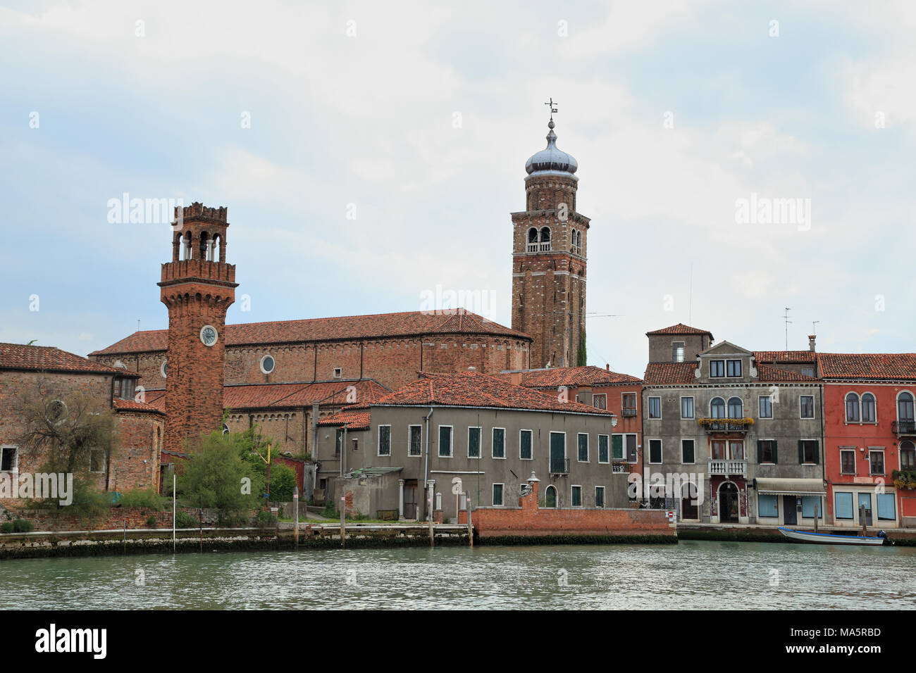 La Chiesa di San Pietro Martire di Murano Stockfoto