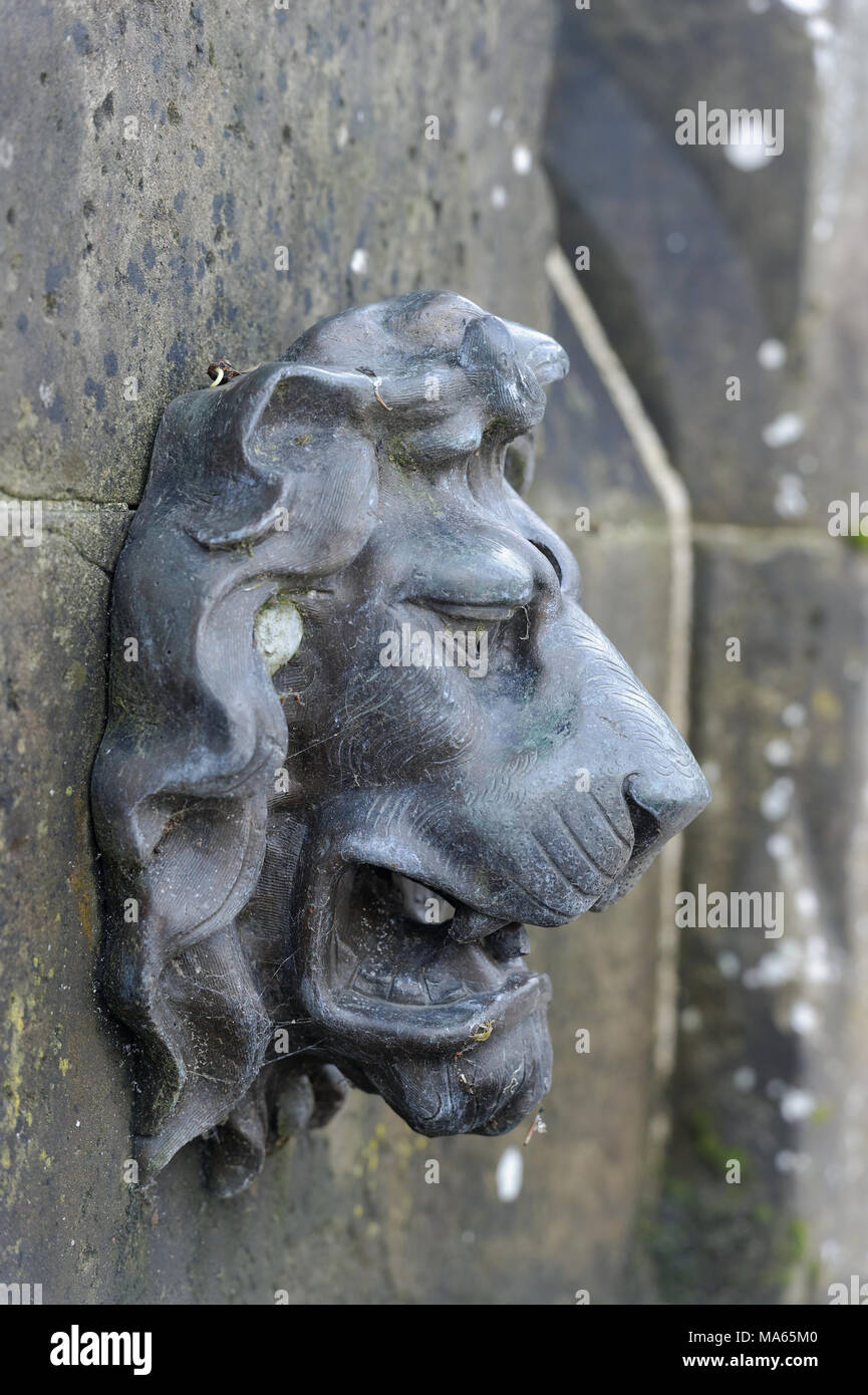 Detail der Atholl Memorial Fountain, Crieff, Perthshire, Schottland Stockfoto