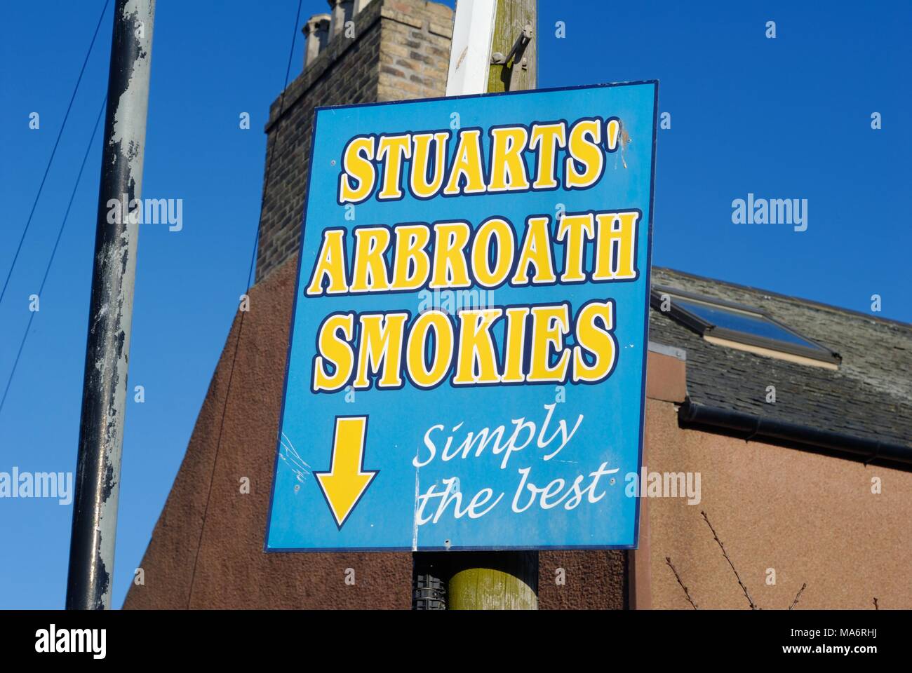 Arbroath Smokies Stockfoto