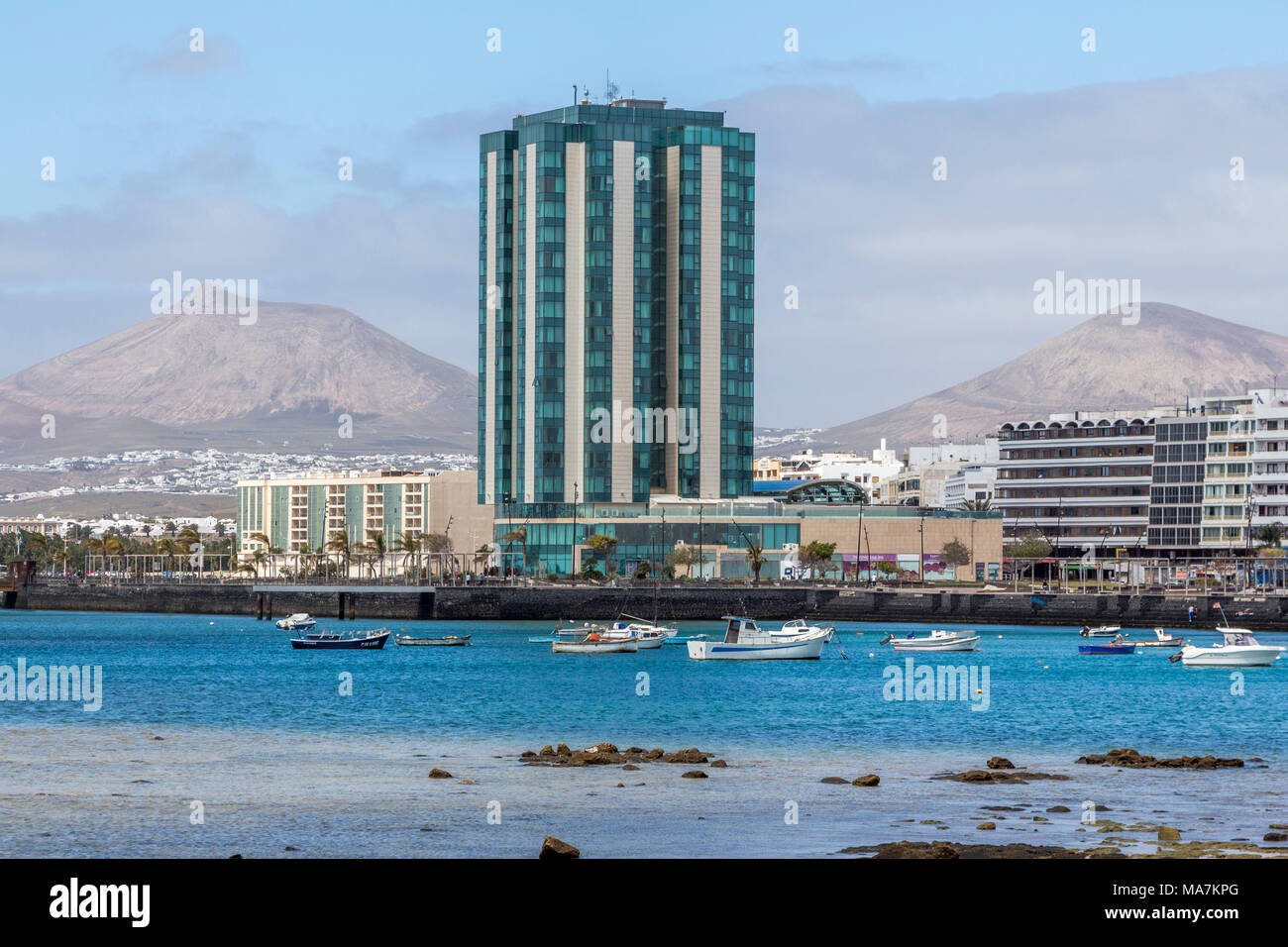 Arrecife Grand Hotel Und Spa Holiday Resort Kanarische Insel Lanzarote Eine Spanische Insel Vor Der Kuste Von North West Afrika 2018 Stockfotografie Alamy