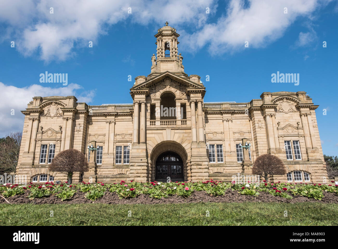 Cartwright Hall, Lister Park, Bradford, West Yorkshire, UK Stockfoto