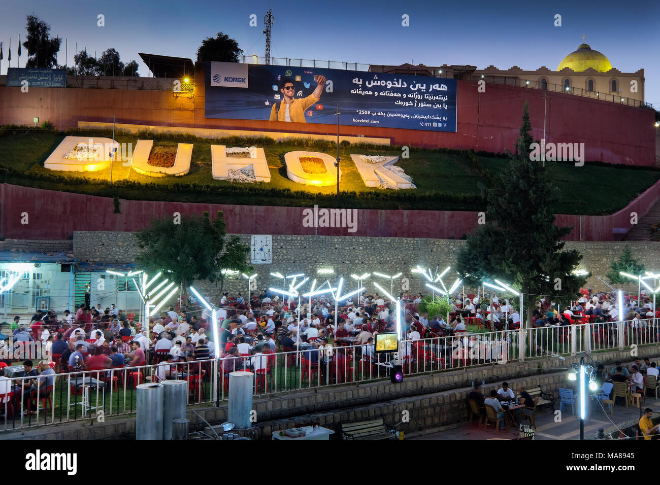 Stadt Duhok, Nordirak, kurdische autonome Region Stockfotografie Alamy