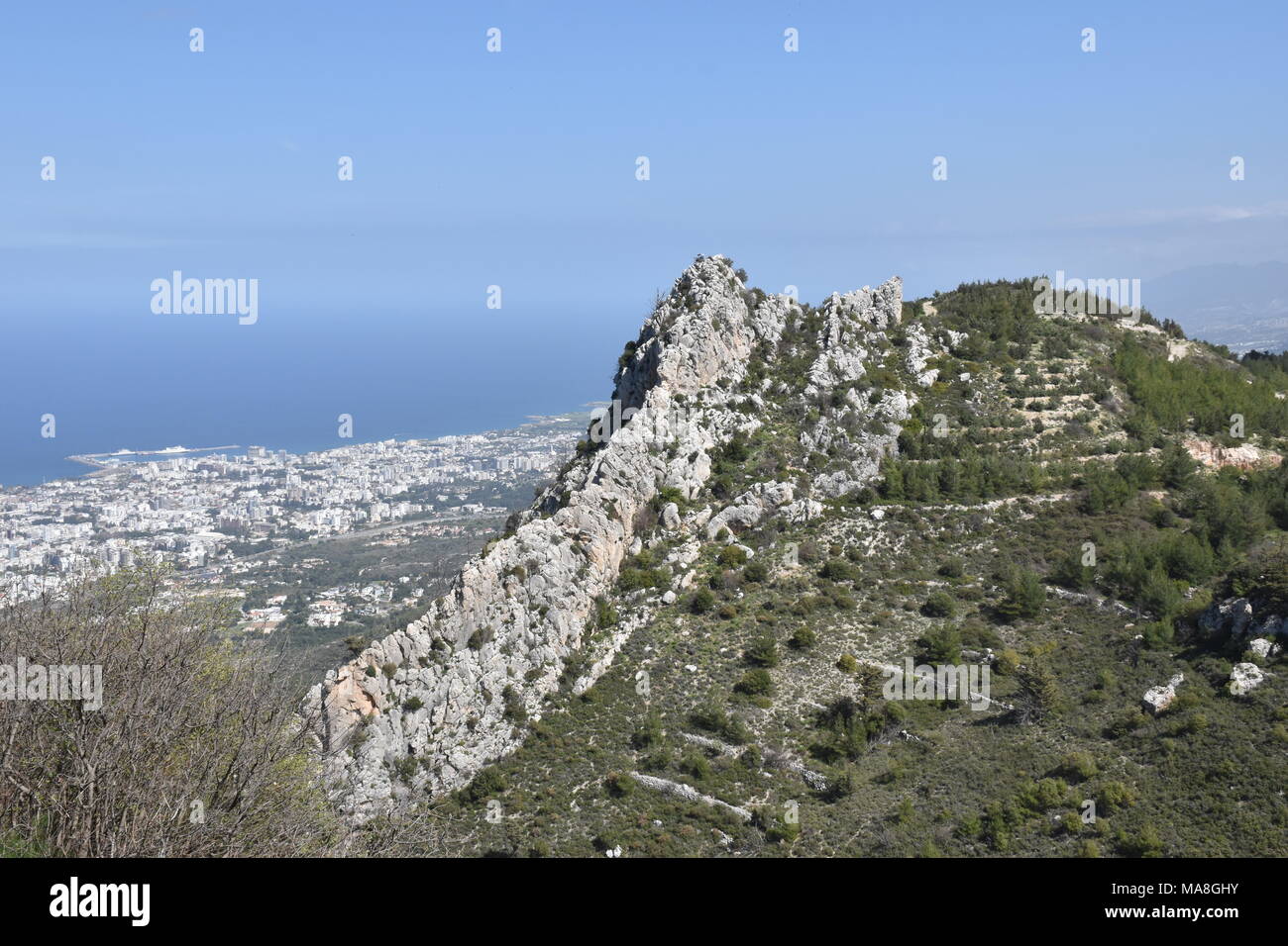 Landschaft in Zypern Stockfoto