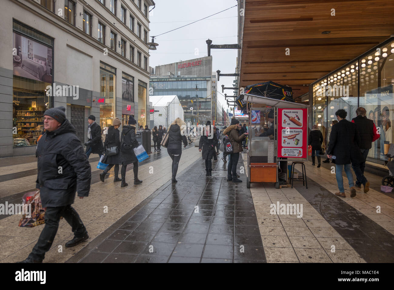 Oder Altstadt Gamla Stan in Stockholm, Schweden Stockfoto