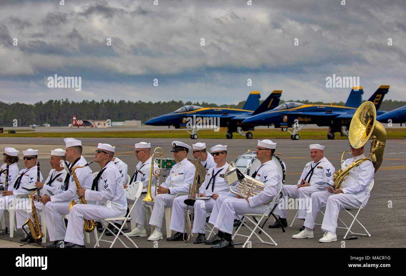 Navy Blue Angels Stockfoto