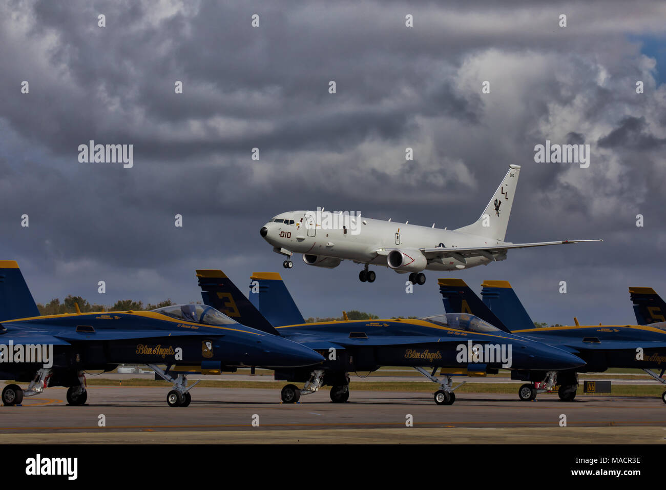 Die Boeing P-8 Poseidon Stockfoto