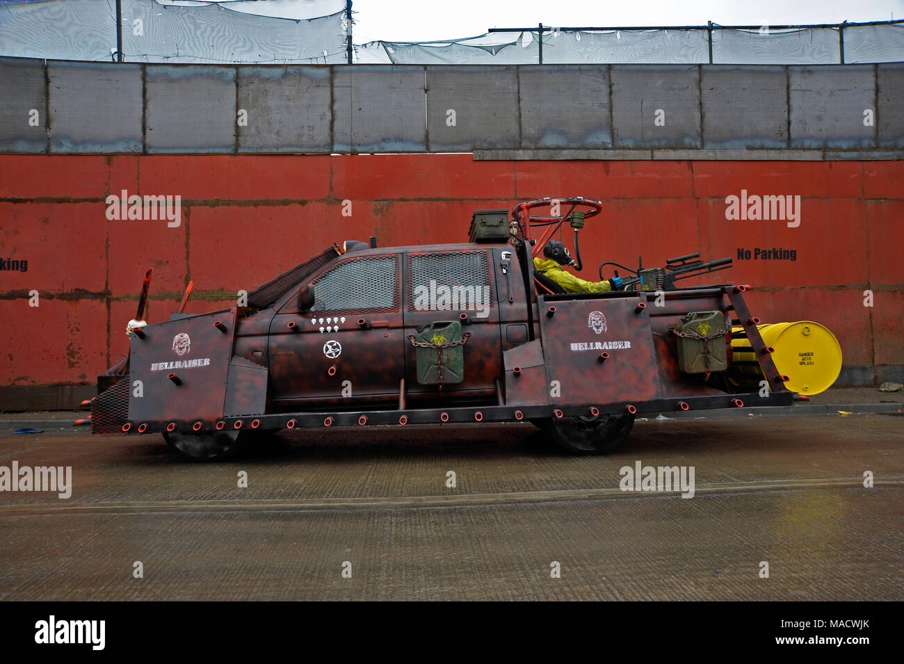 Maßgeschneiderte Fahrzeug Stockfoto