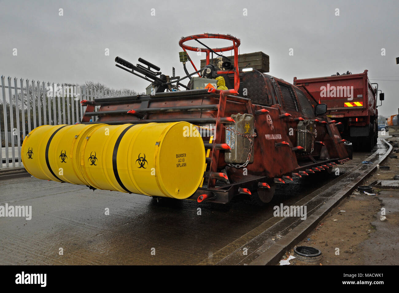 Maßgeschneiderte Fahrzeug Stockfoto