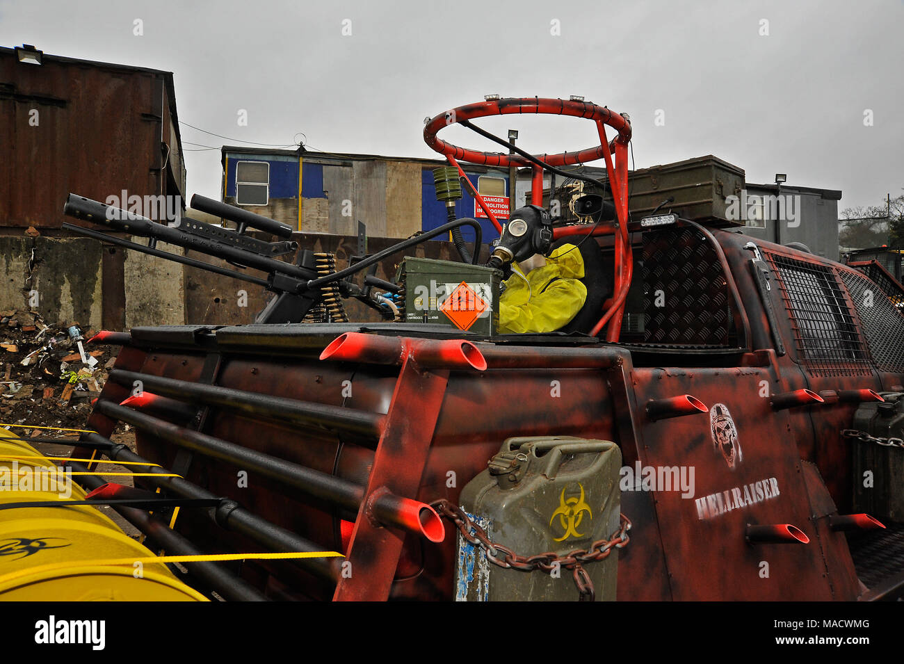 Maßgeschneiderte Fahrzeug Stockfoto