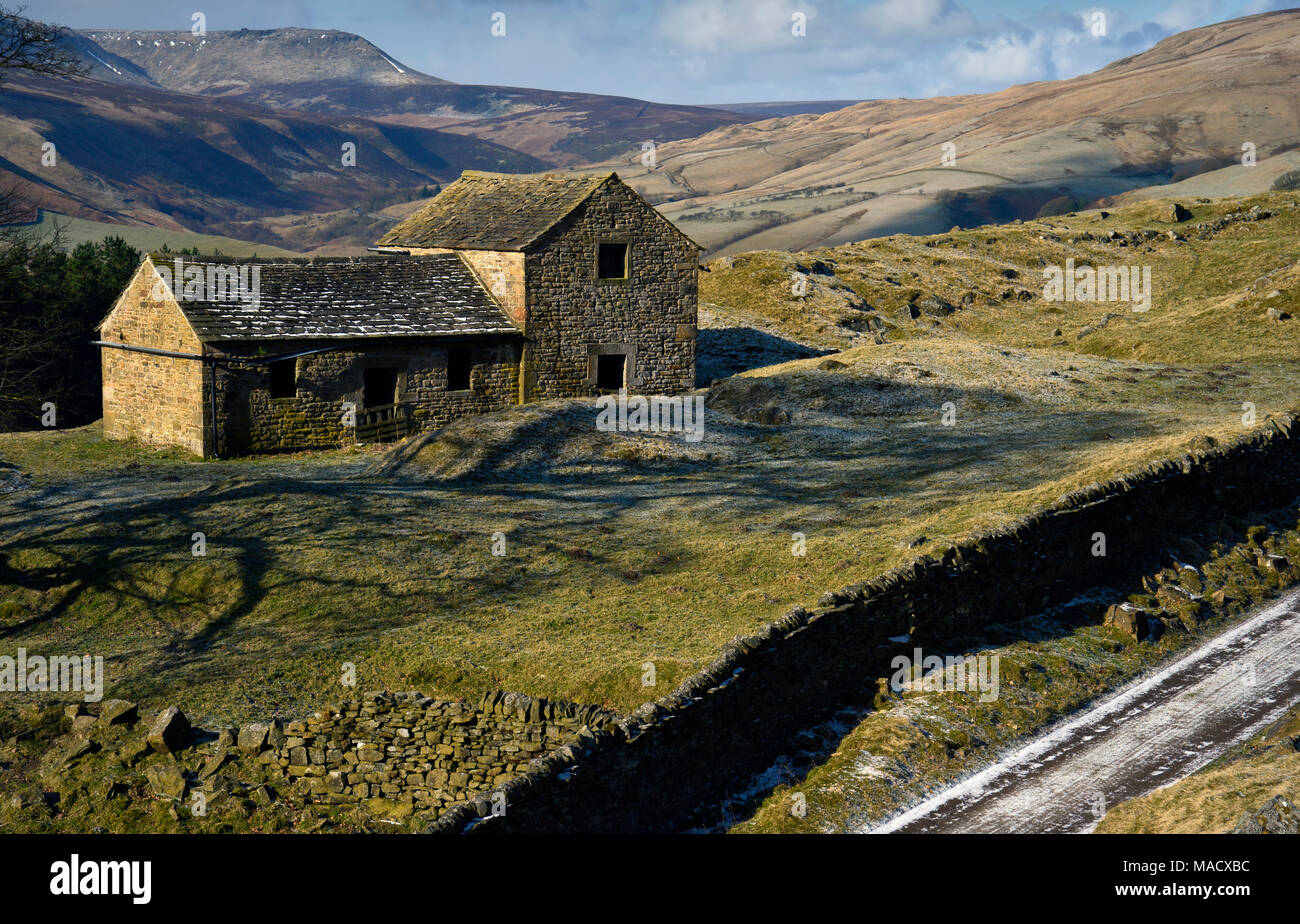 Bell Hagg Scheune, der Peak District, England (4) Stockfoto