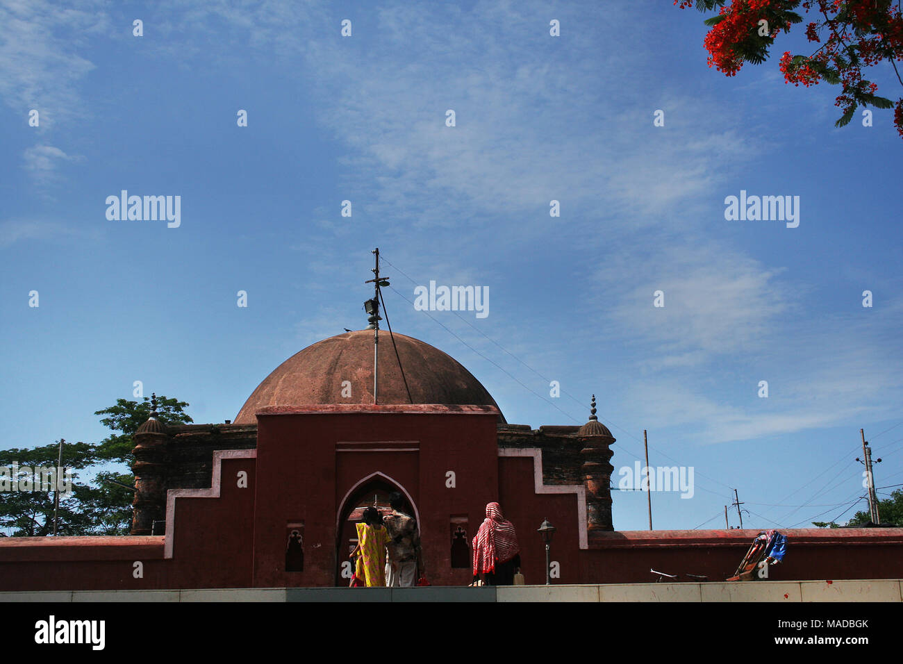 Khan Jahan Ali Grab. Bagerhat, Bangladesch. Stockfoto