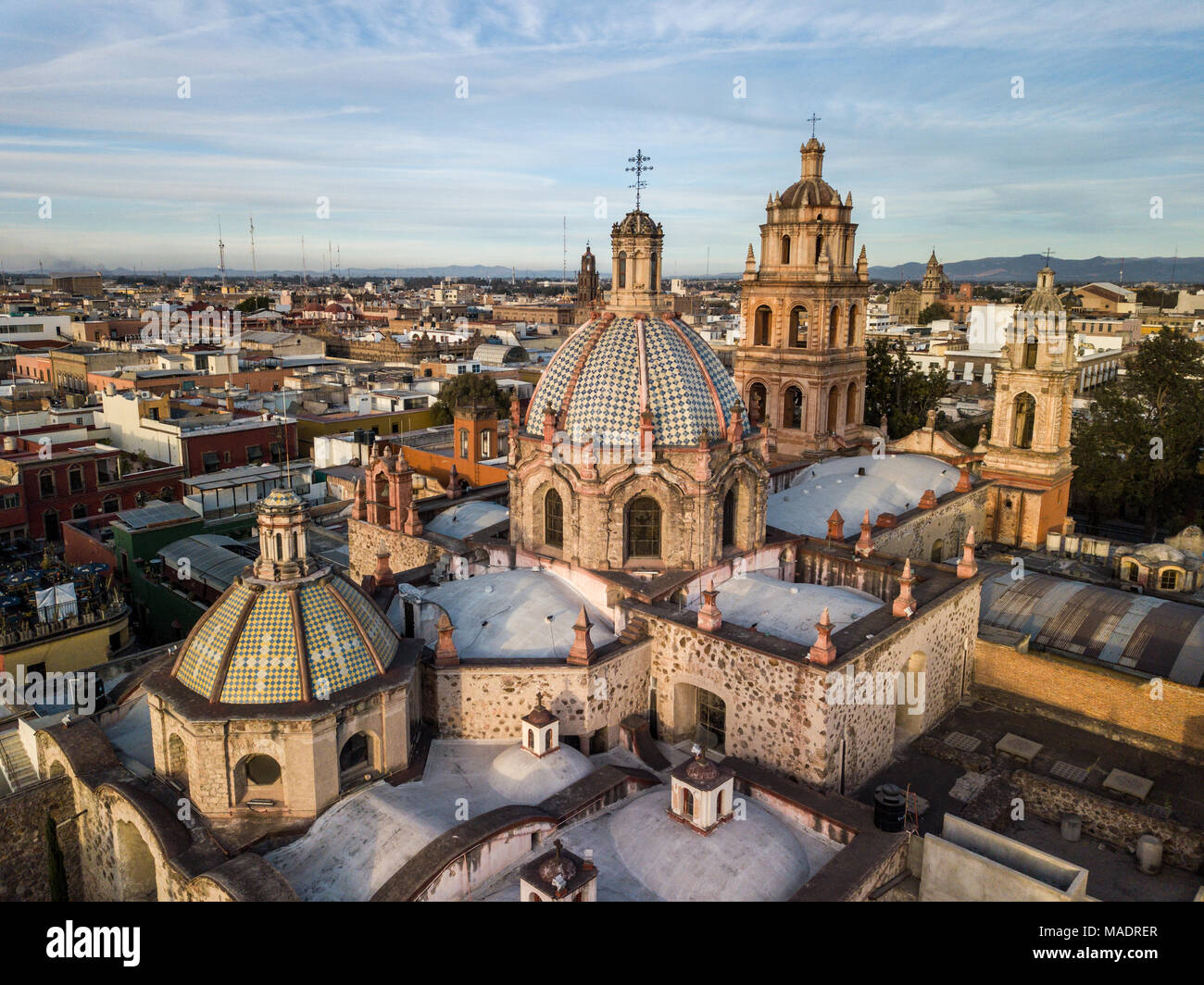 San Agustin Kirche, Templo de San Agustín, San Luis Potosi, Mexiko Stockfoto