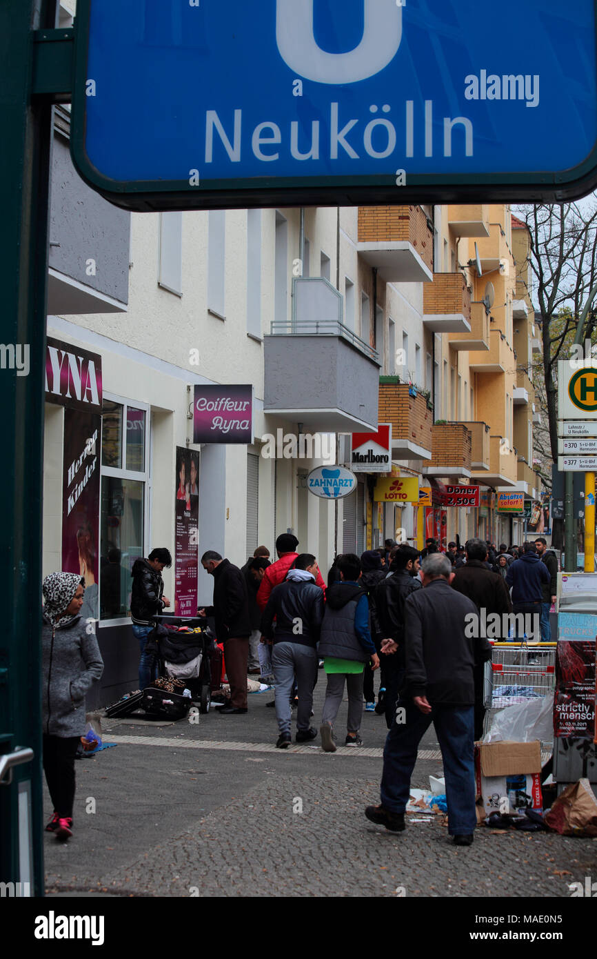 Berlin Neukölln Stockfoto