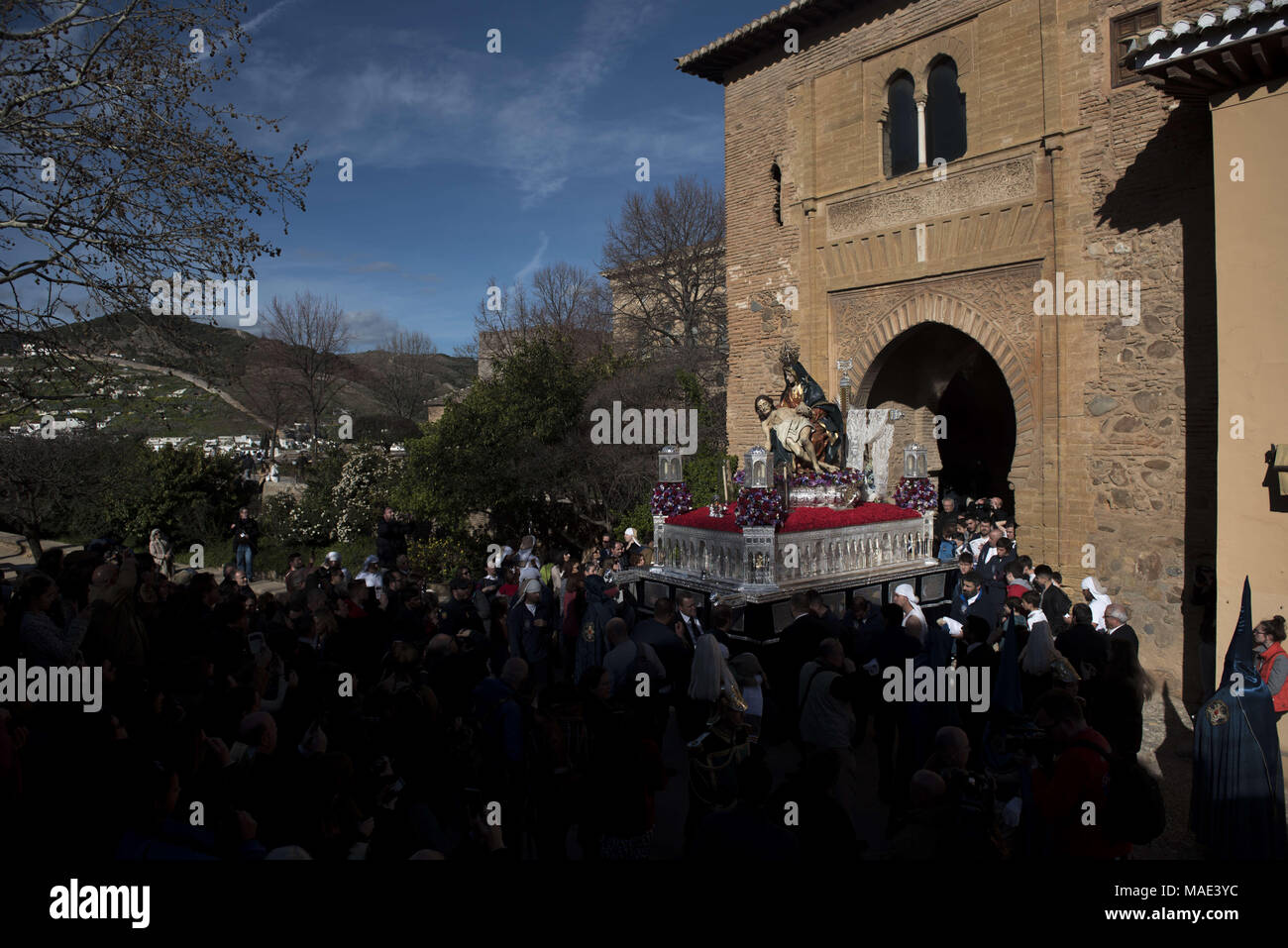 Santa maria de la alhambra bruderschaft Fotos und Bildmaterial in