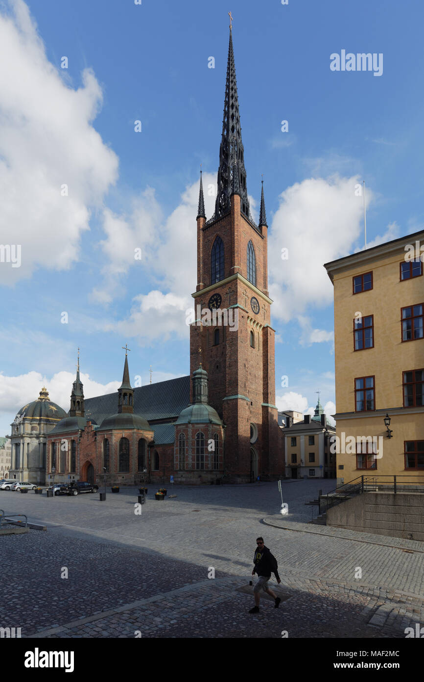 Riddarholm-Kirche in Stockholm, Schweden Stockfoto