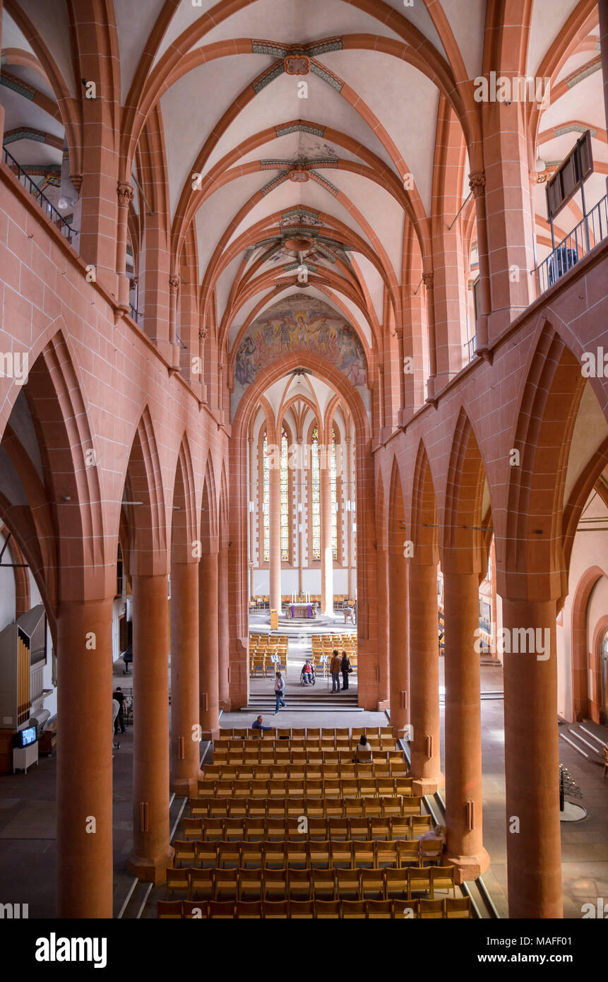 Grabstätte Ruprecht III. und seiner Gemahlin Elisabeth von Hohenzollern-Nürnberg, Heilig-Geist-Kirche, Heidelberg, Baden-Württemberg, Deutschland Stockfoto