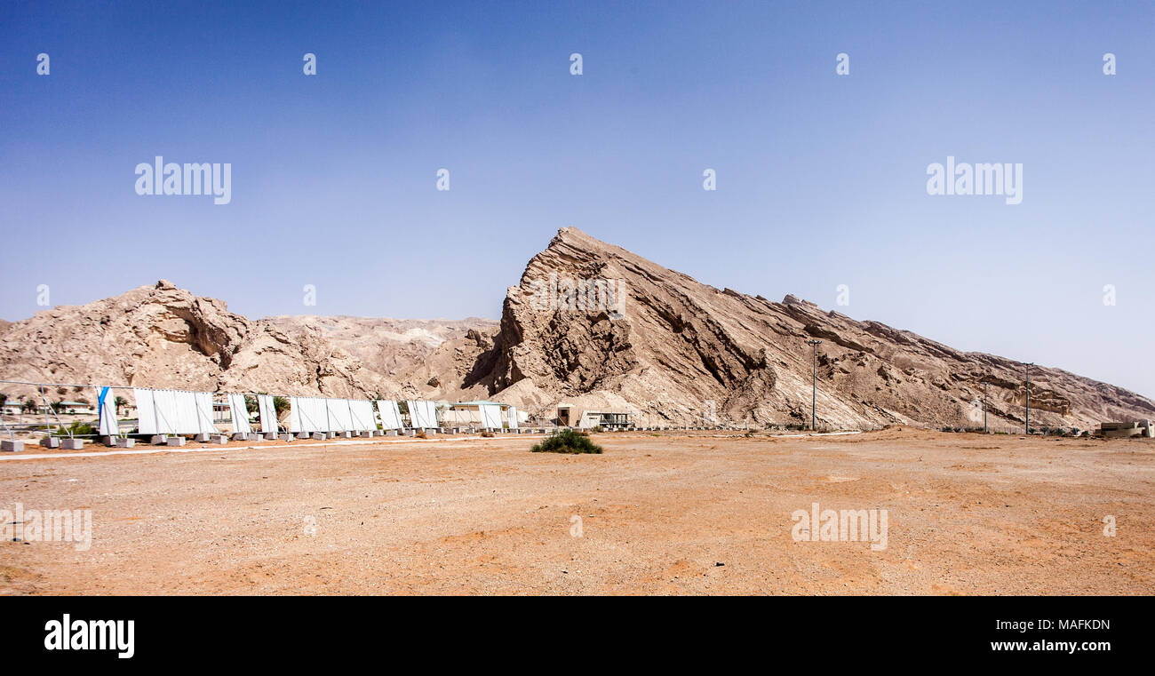 Eine Oase in der Wüste Stockfoto