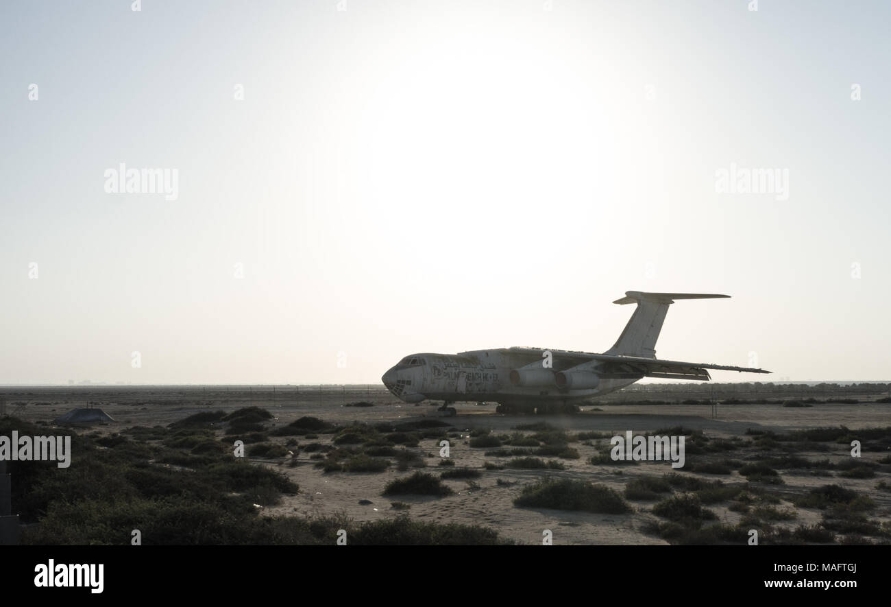 Die verlorenen Flugzeug, Aserbaidschan Stockfoto