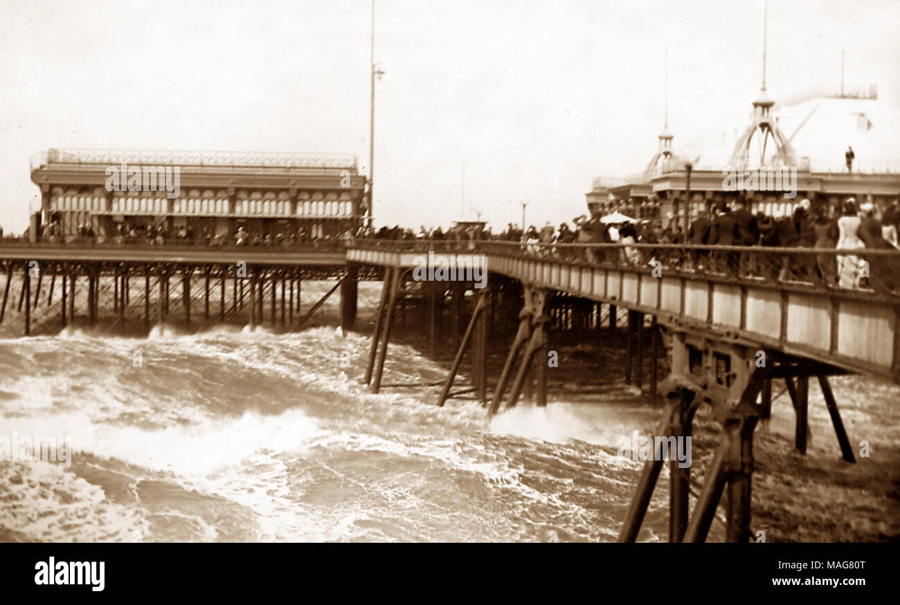 North Pier, Blackpool, Viktorianischen Periode Stockfoto