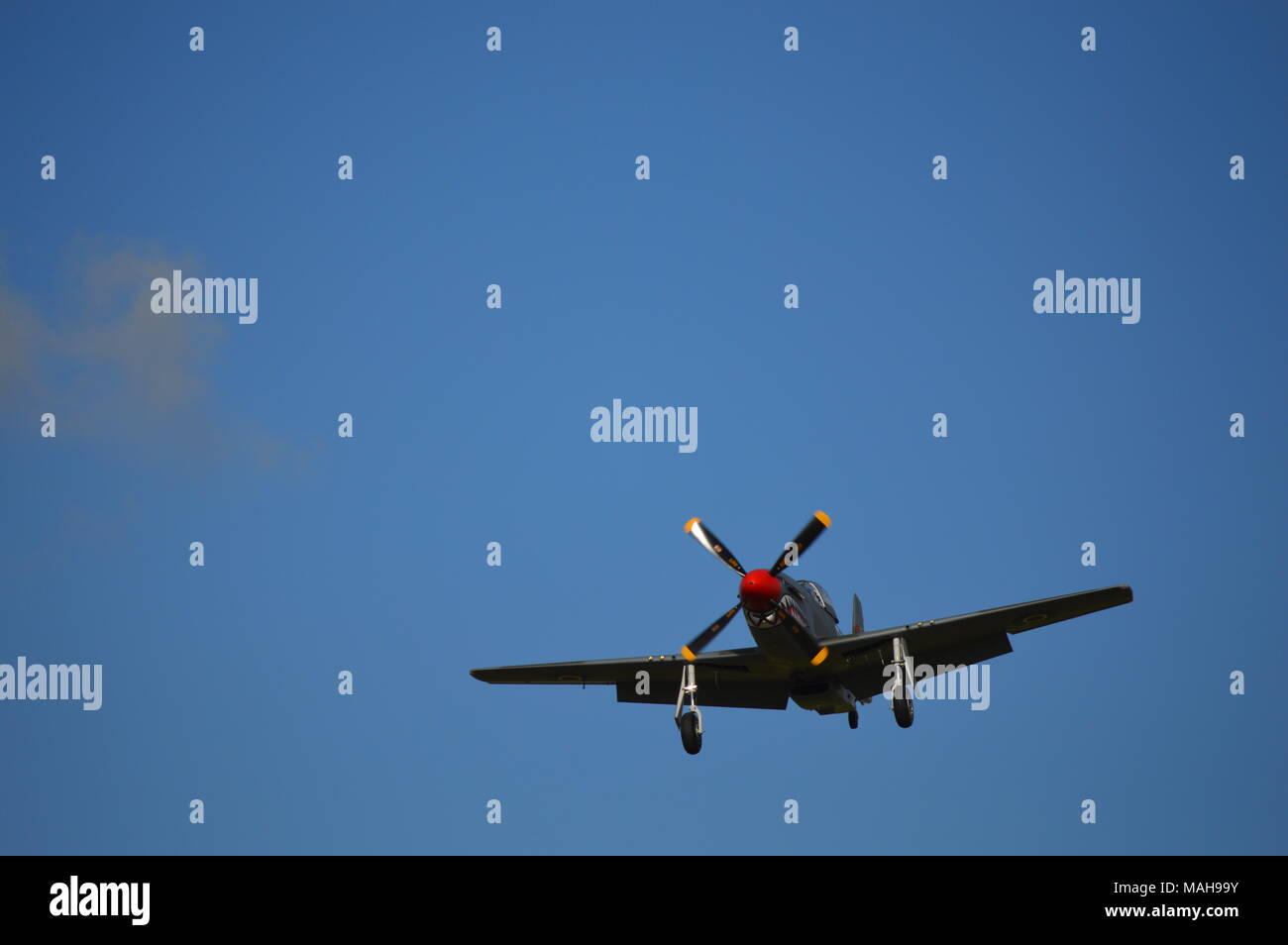 75. Die Schlacht um England Jubiläum flypast über Goodwood in West Sussex, England. Stockfoto