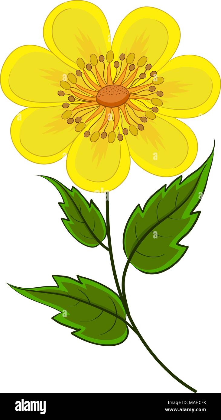 Abstrakte Blumen Stock Vektor