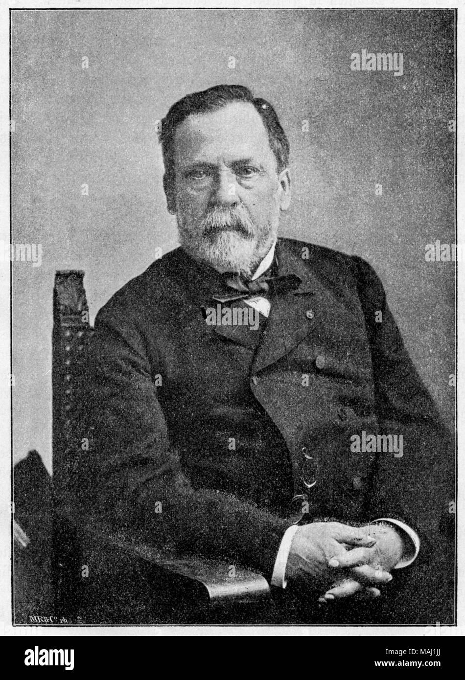 Louis Pasteur (1822-1895), französischer Chemiker und Mikrobiologe, veröffentlicht 1896. Stockfoto