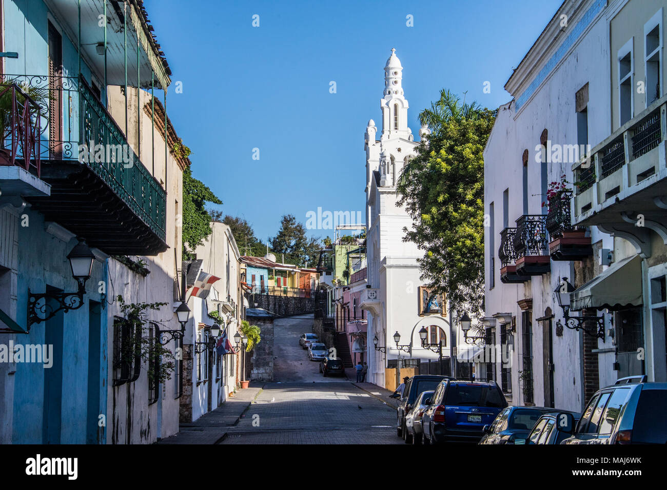 Santo Domingo, Domnican Republik Stockfoto