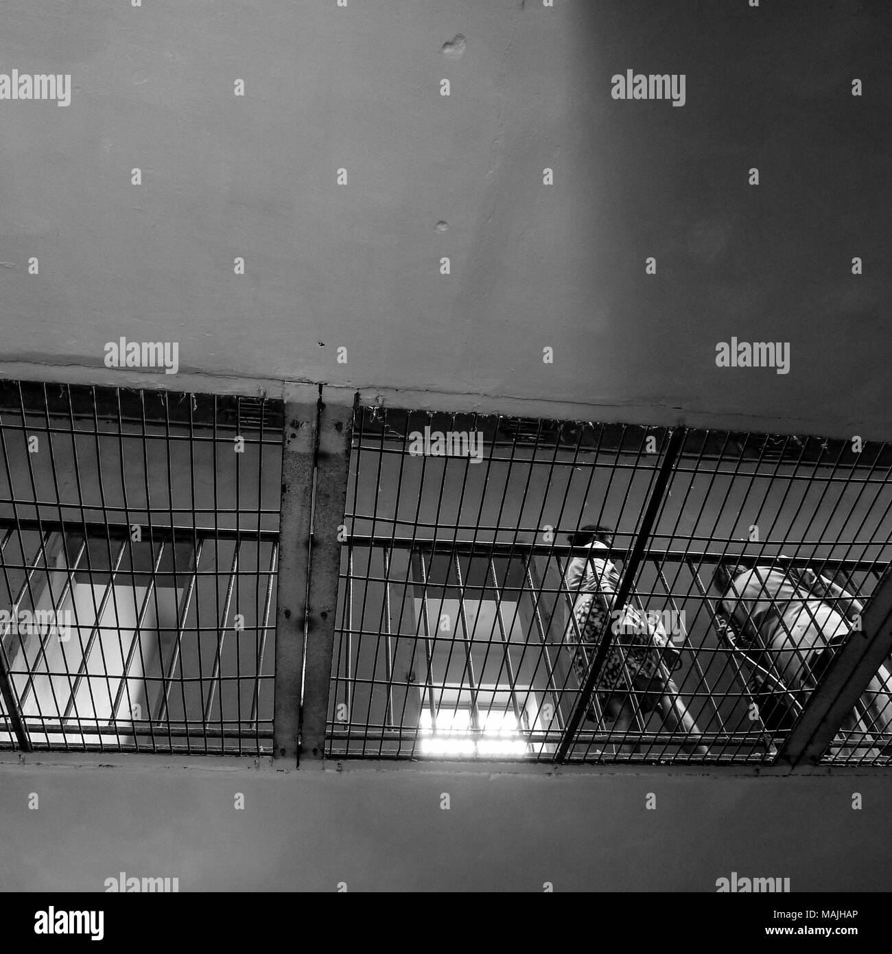 Montluc Gefängnis, National Memorial der Französischen Residtance, Lyon, Frankreich Stockfoto