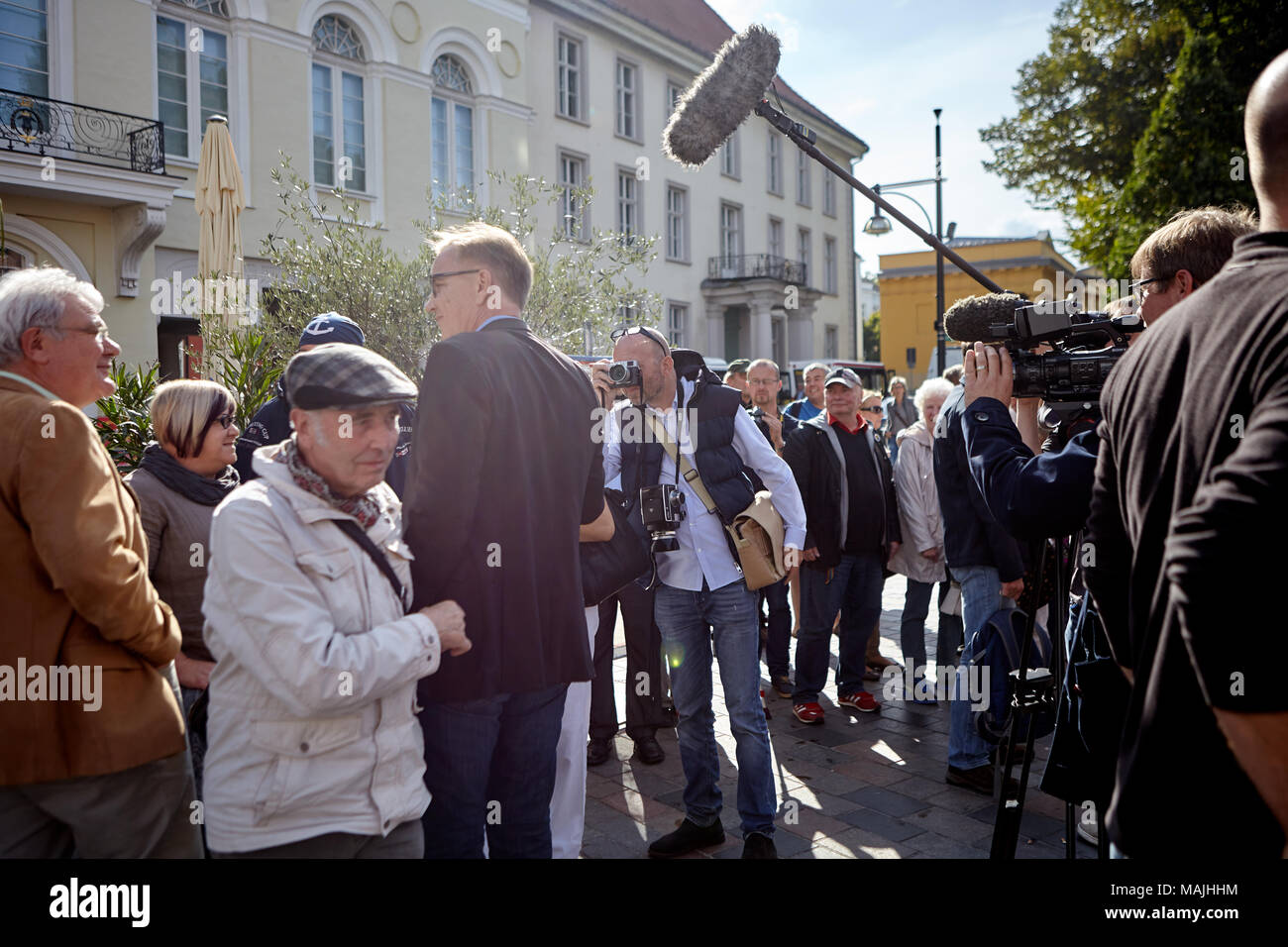 Dietmar Gerhard Bartsch ist ein deutscher Politiker, ehemaliger Bundes Peitsche der Partei des Demokratischen Sozialismus und die Linke und Mitglied des Bundestags sterben. Er Stockfoto
