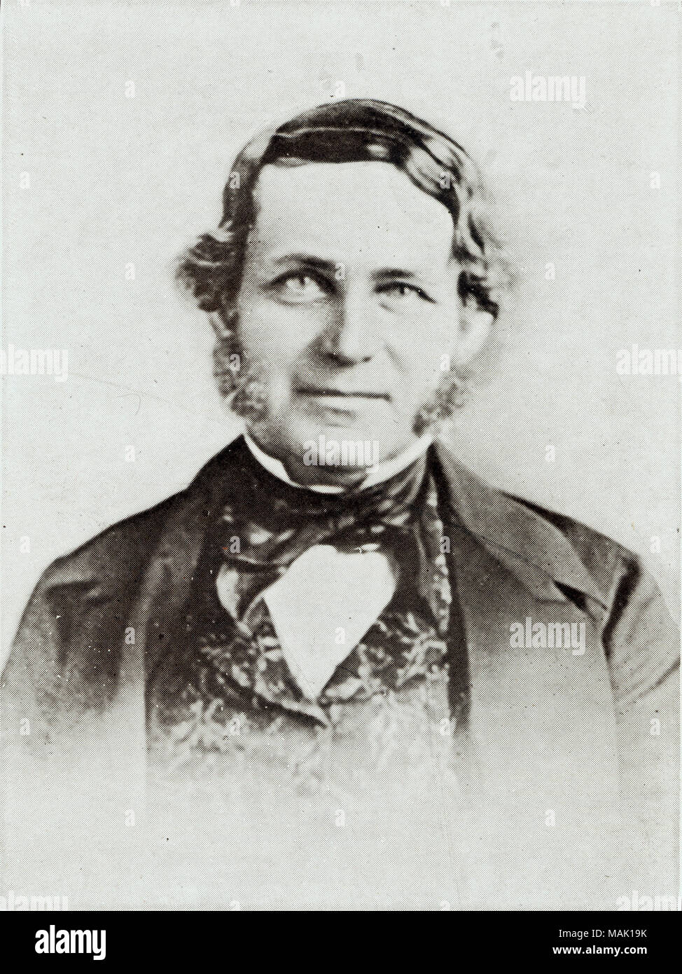 Titel: Henri Pierre Chouteau. . 1850. Stockfoto