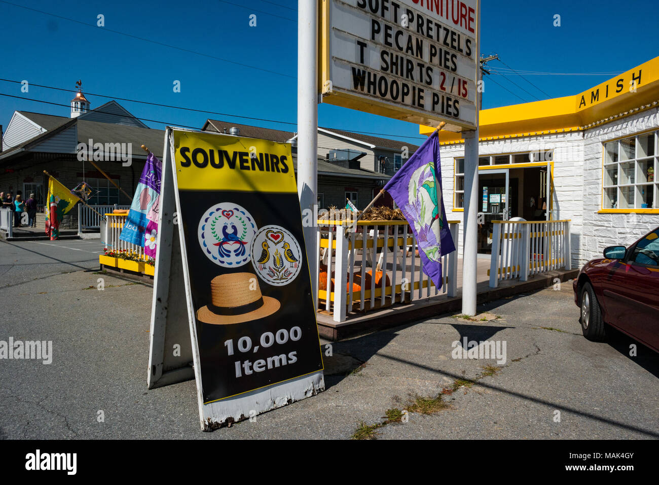 Ronks, PA, USA 26. September 2014 Dutch Haven, eine leicht erkannt