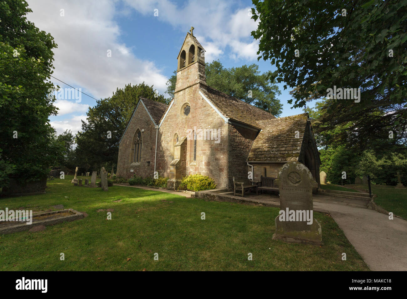 St. Dubricius Pfarrkirche, Symonds Yat, Ross-on-Wye Stockfoto