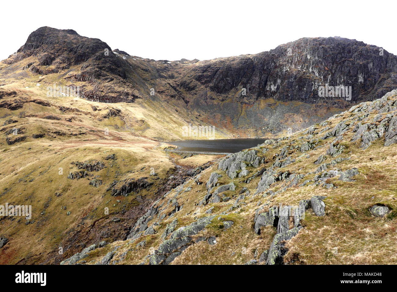 Hanging Valley, Lake District National Park, Großbritannien Stockfoto