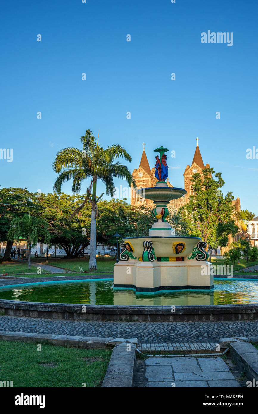 Föderation von Saint Kitts und Nevis. Independence Square Stockfoto