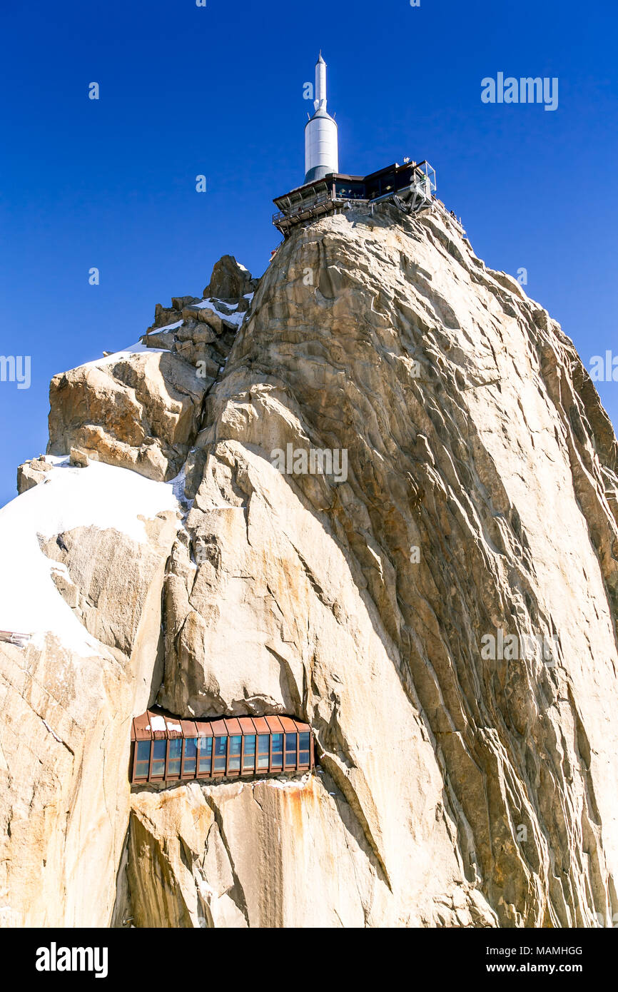 Mont Blanc, Chamonix, Frankreich. Stockfoto