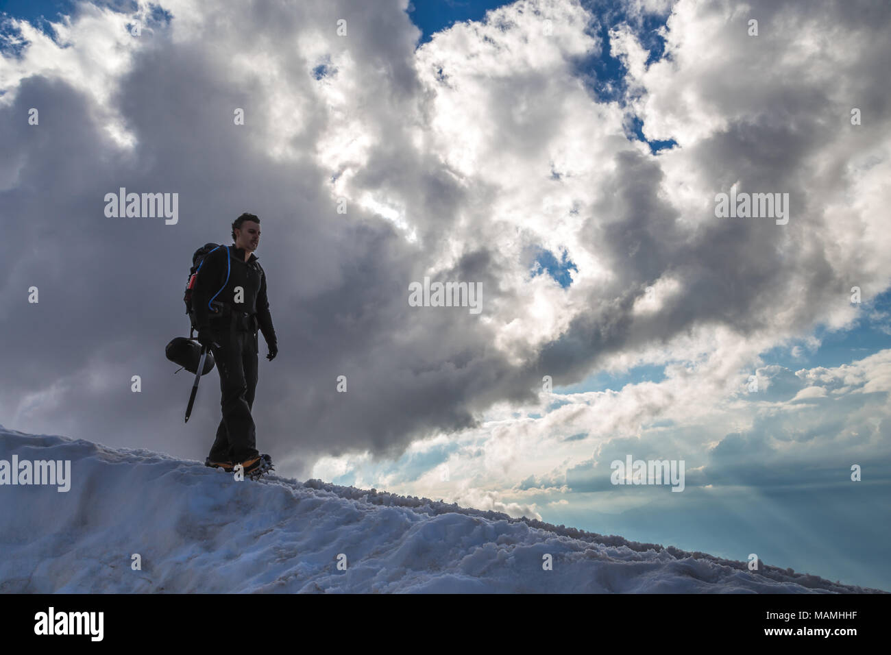 Mont Blanc, Chamonix, Frankreich. Stockfoto