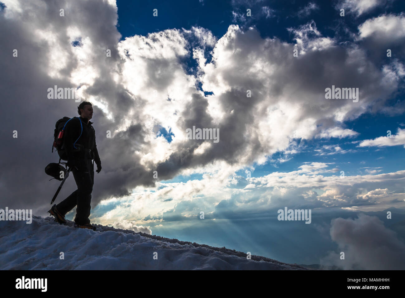 Mont Blanc, Chamonix, Frankreich. Stockfoto