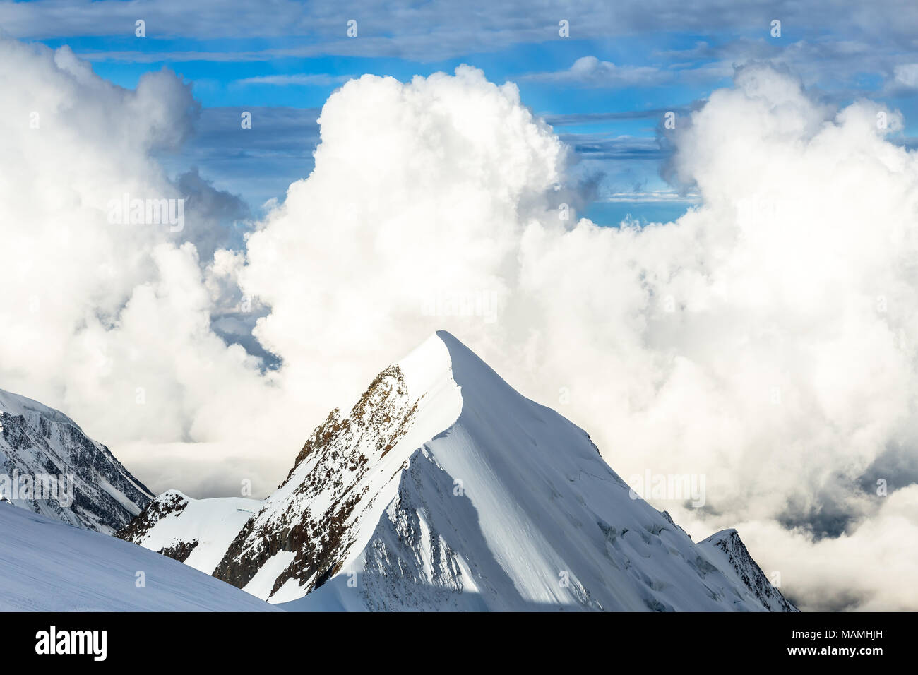 Mont Blanc, Chamonix, Frankreich. Stockfoto