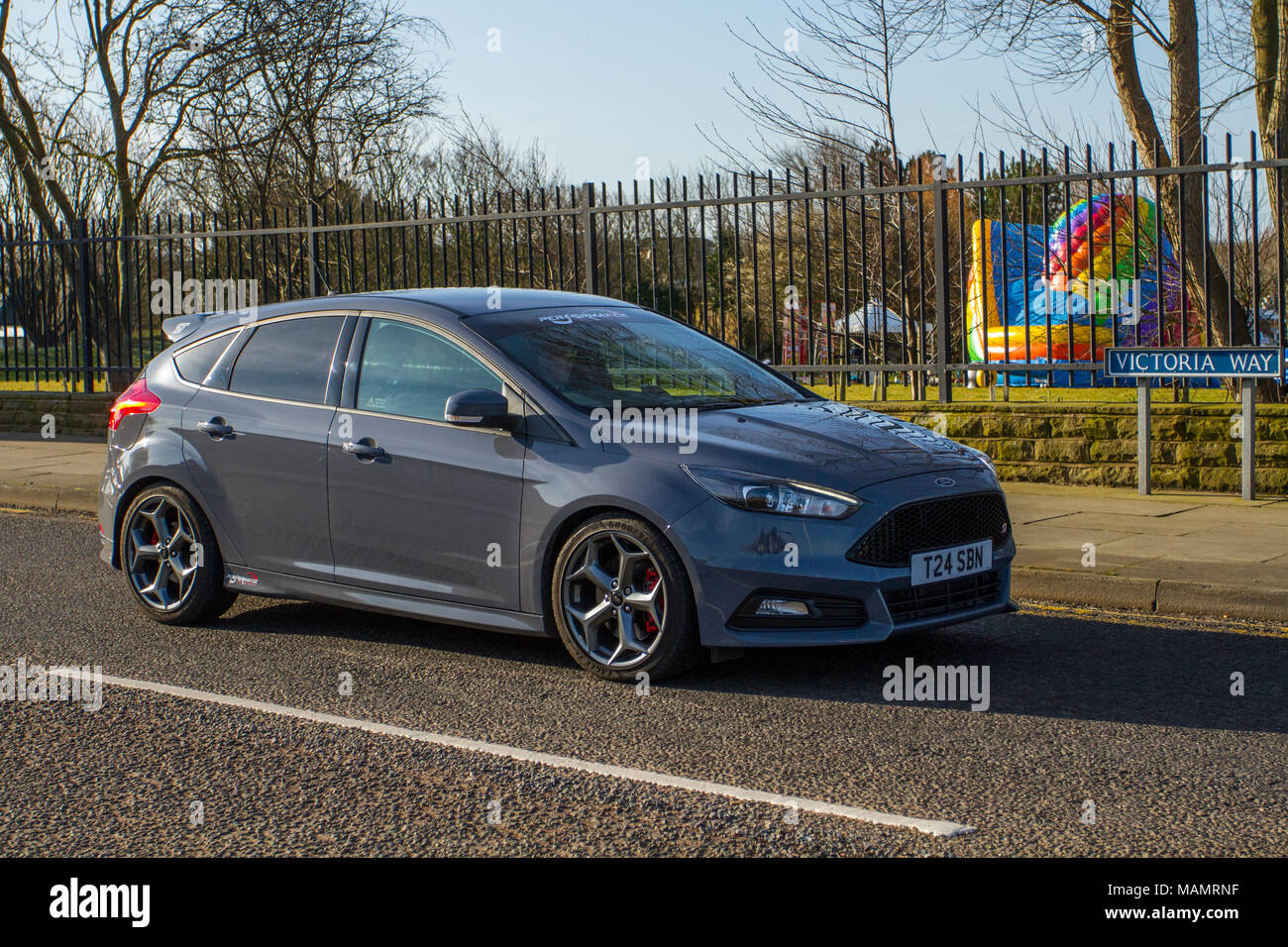 Ford Focus Hatchback Stockfotos Ford Focus Hatchback