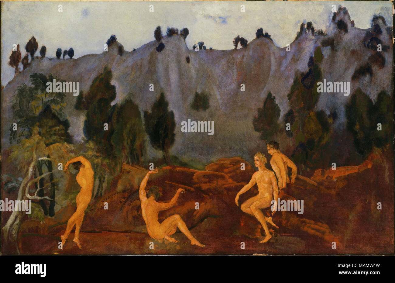 . Das Zögern des Orest - Stockfoto