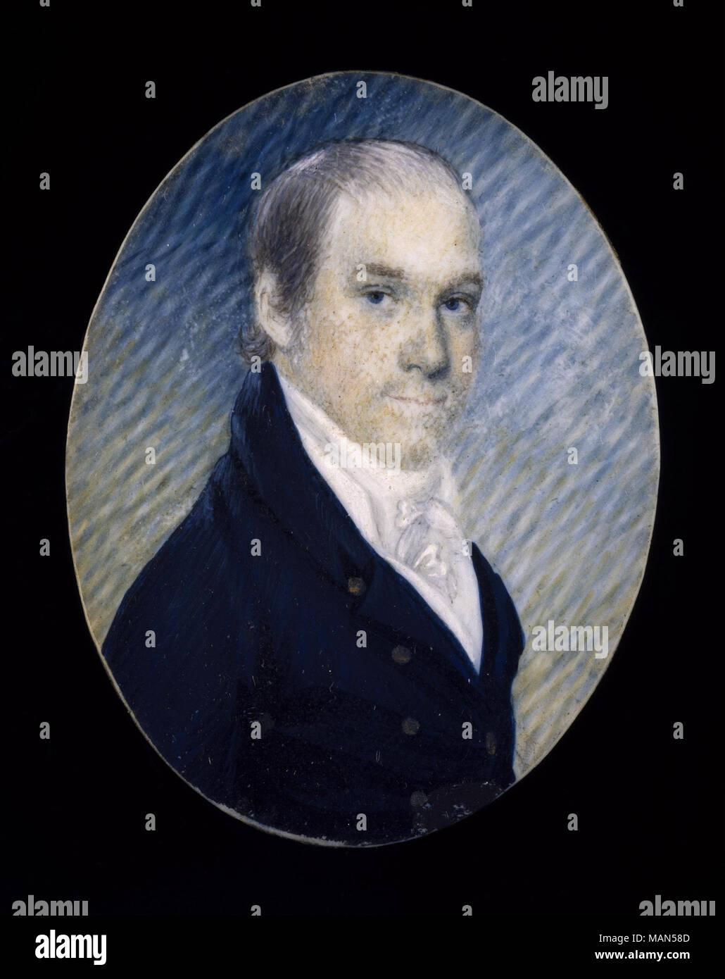 . Englisch: Miniatur von William Cadogan Simes (1773-1824). 1810/1824 Stockfoto