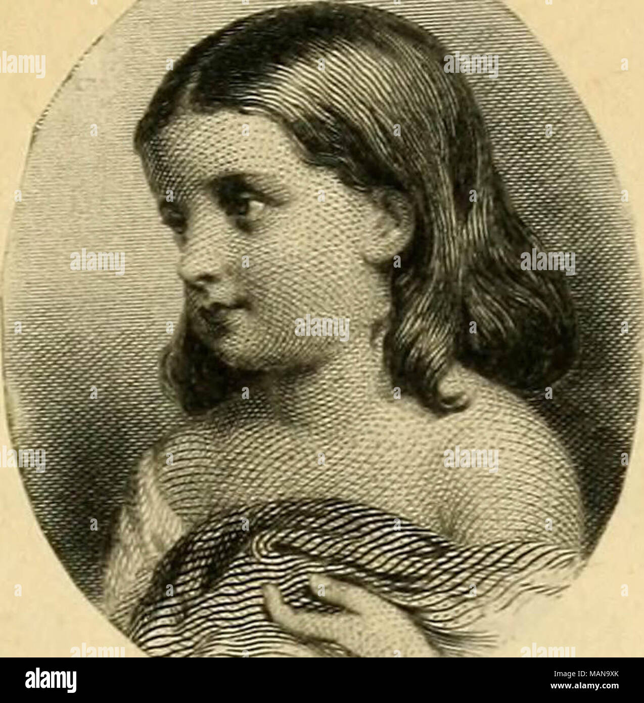 "Die poetische Werke von Fitz-Greene Halleck: Nun zuerst gesammelt; mit stahlstichen illustriert, die anhand von Zeichnungen, die von Amerikanischen Künstlern" (1850) Stockfoto