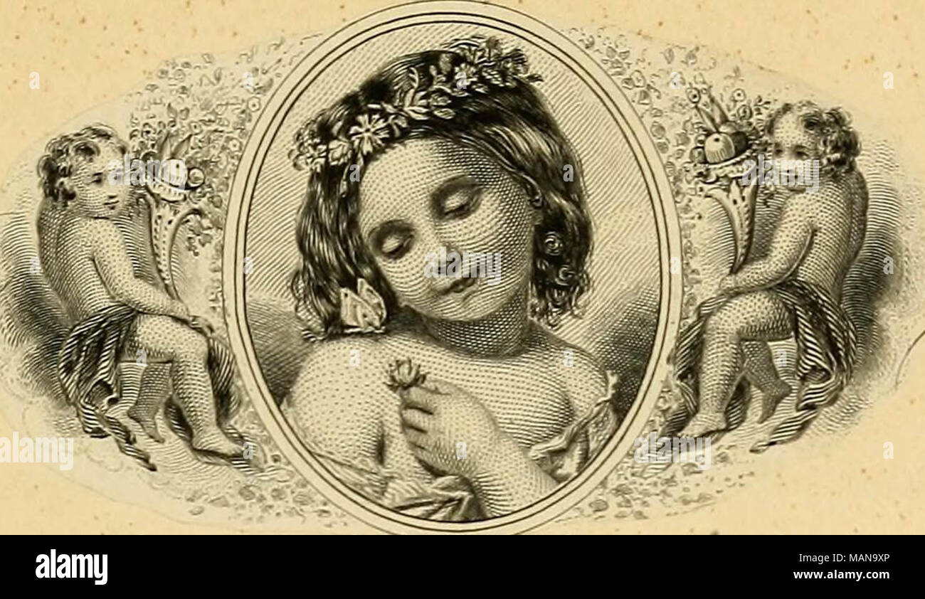 "Die poetische Werke von Fitz-Greene Halleck: Nun zuerst gesammelt; mit stahlstichen illustriert, die anhand von Zeichnungen, die von Amerikanischen Künstlern" (1850) Stockfoto