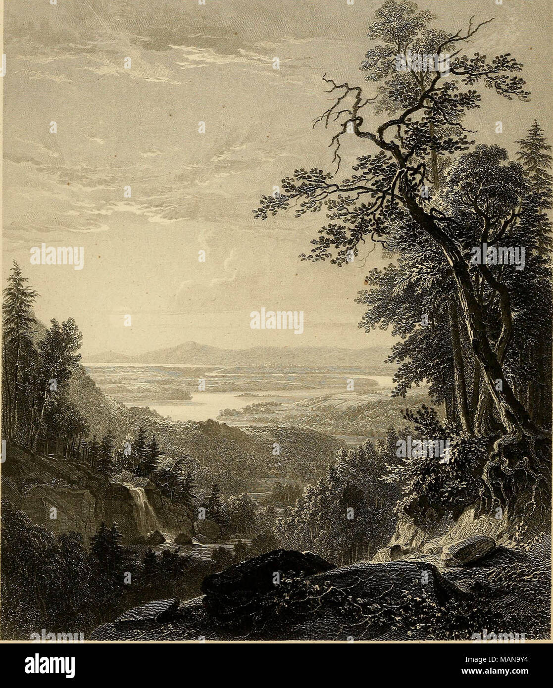 "Die poetische Werke von Fitz-Greene Halleck: Nun zuerst gesammelt; mit stahlstichen illustriert, die anhand von Zeichnungen, die von Amerikanischen Künstlern" (1850) Stockfoto