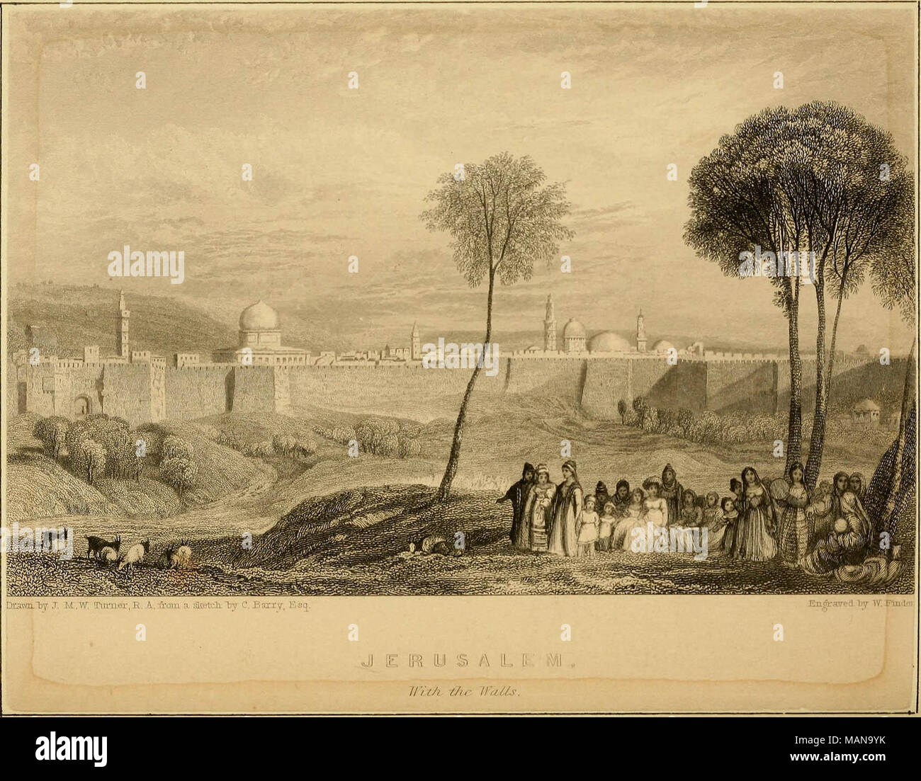 "Die poetische Werke von Fitz-Greene Halleck: Nun zuerst gesammelt; mit stahlstichen illustriert, die anhand von Zeichnungen, die von Amerikanischen Künstlern" (1850) Stockfoto