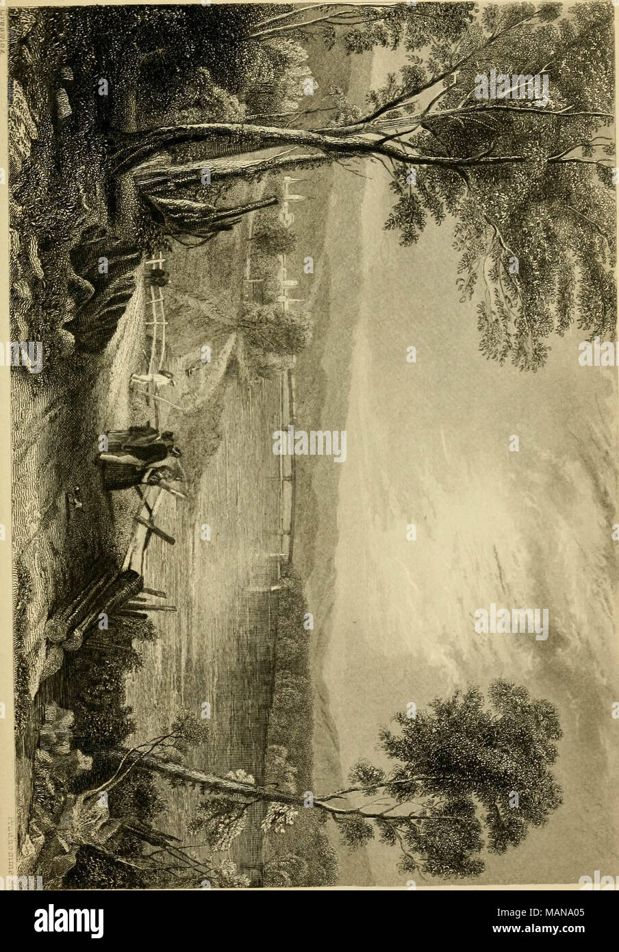 "Die poetische Werke von Fitz-Greene Halleck: Nun zuerst gesammelt; mit stahlstichen illustriert, die anhand von Zeichnungen, die von Amerikanischen Künstlern" (1850) Stockfoto